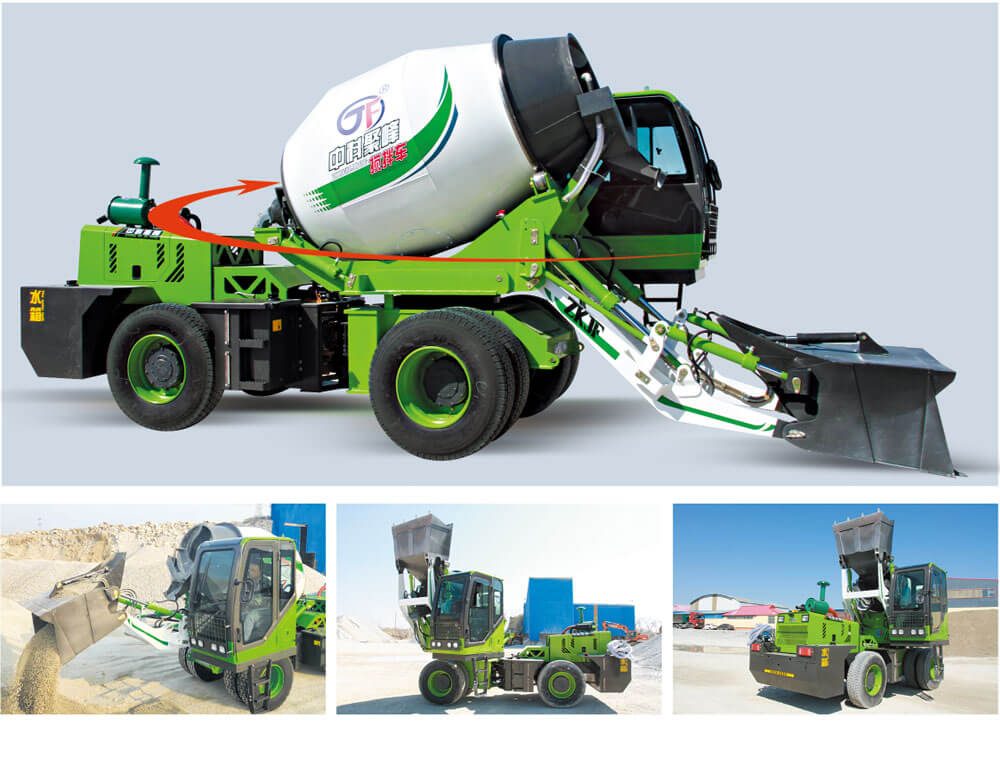3.5 m³ Self-Loading Concrete Mixer (Type C)