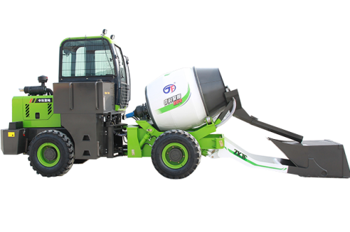 1.2 m³ Self-Loading Concrete Mixer