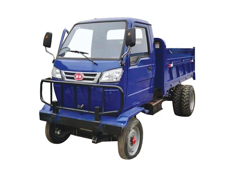 Enclosed-Cab Mini Dump Truck