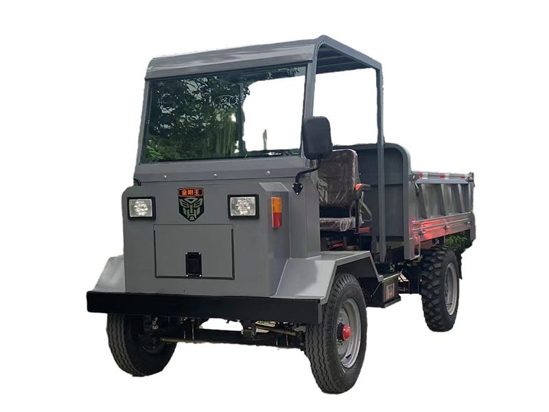 4-Wheel Mini Dump Truck (Grey)